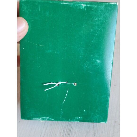 Kurt Adler rustic tabby cat Angel ornament Xmas vintage kitten - Picture 6 of 9